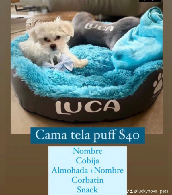 Combo Cama Tela Puff